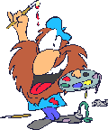 An animated image